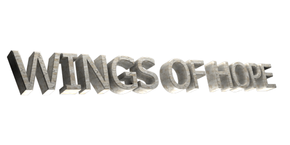 Lav 3D Text Logo - Gratis Billed Editor Online - WINGS OF HOPE