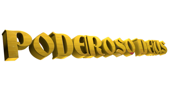 3D Text Editor - Gratis Online Grafisk Design Program - PODEROSO DEUS