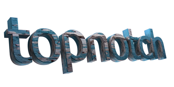 Criar Logotipo e Texto em 3D - Editor de Imagem Gratis - topnotch